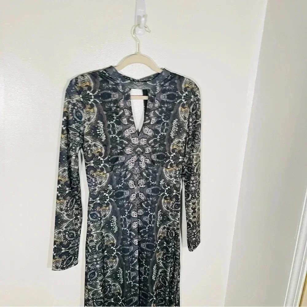 Free People Cabaret Maxi Dress Kaleidoscope Print